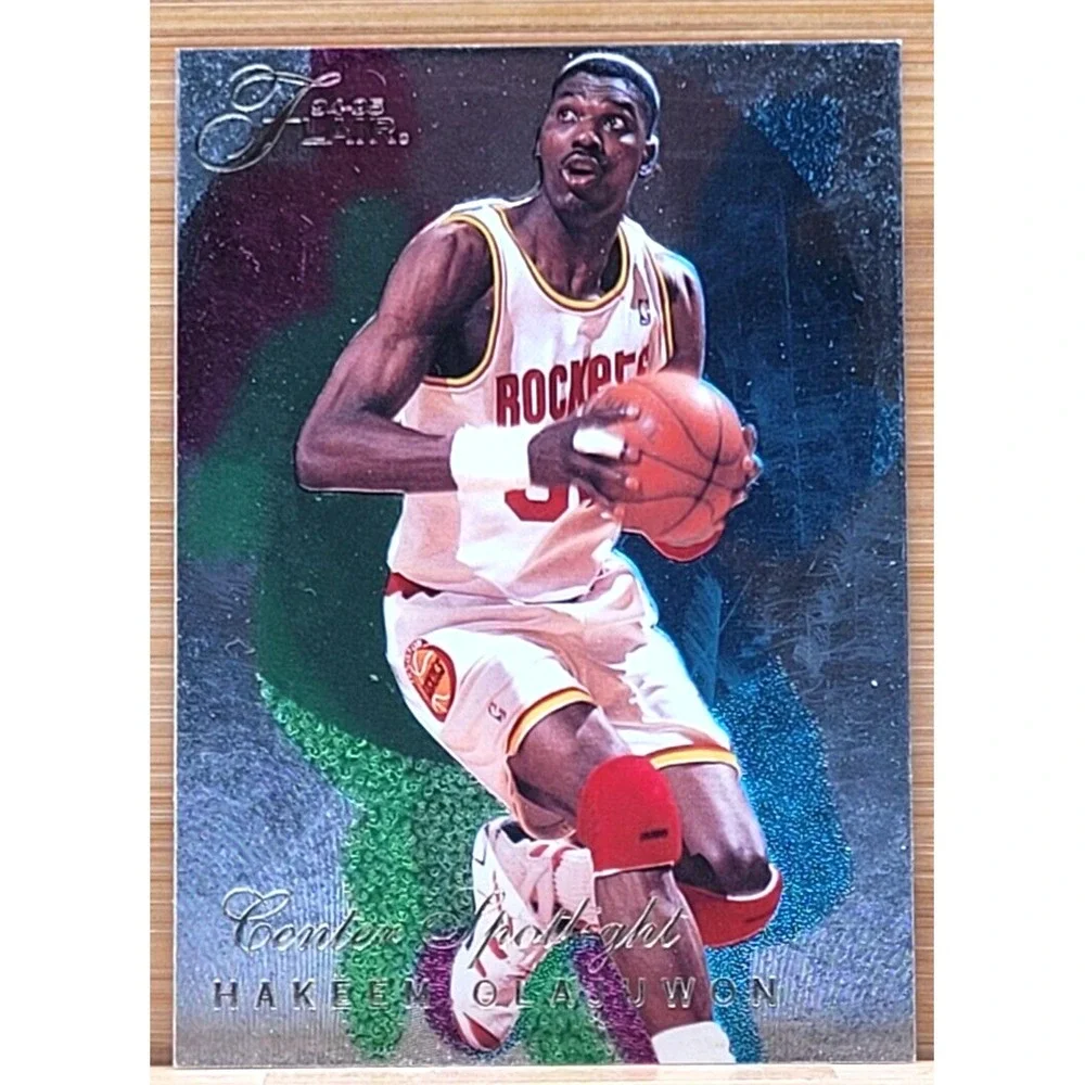 1994-95 FLAIR‎ HAKEEM OLAJUWON CENTER SPOTLIGHT